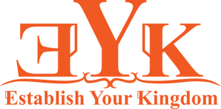 Trademarked logo of Establish Your Kingdom, urban streetwear brand with exclusive hoodies t-shirts and jumpers/sweatshirts